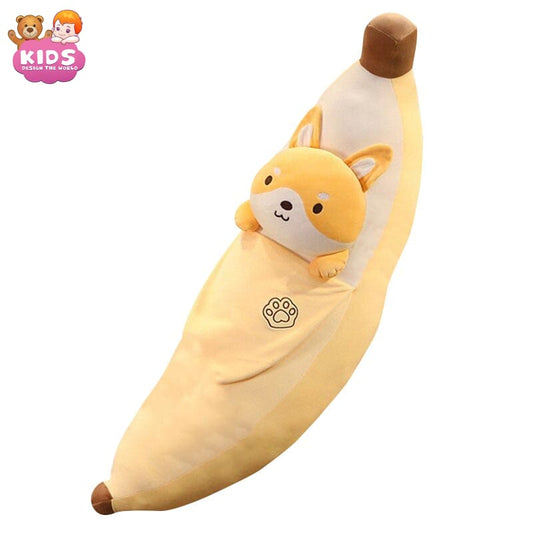 banana-plush-pillow-with-shiba-inu