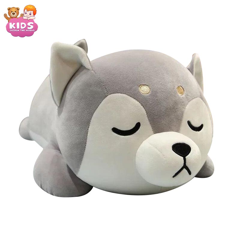 corgi-dog-plush-pillow-grey