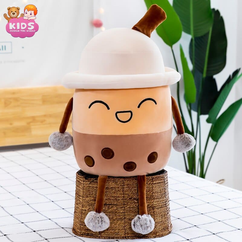 Cute Boba Tea Plush Pillow - 20 cm / MI - Fantasy plush