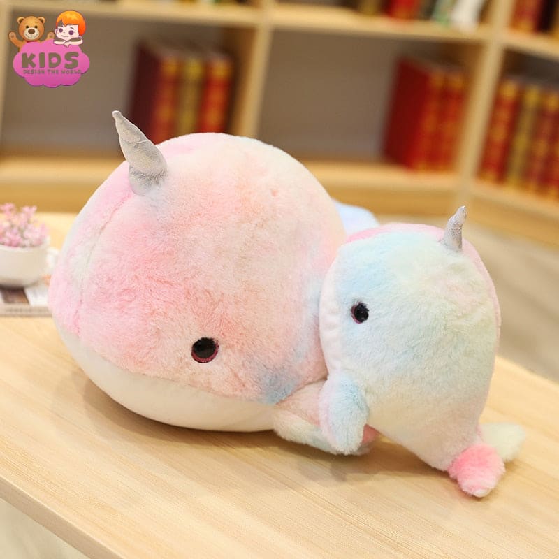 Cute Colorful Narwhal Plush Toys - Animal plush