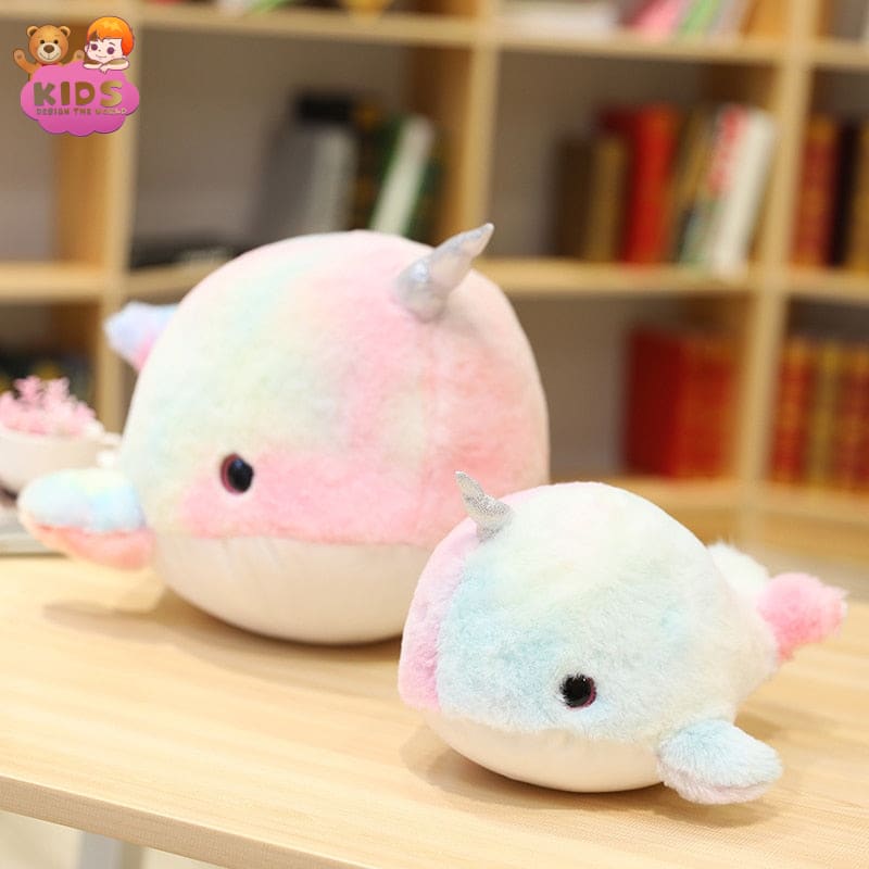Cute Colorful Narwhal Plush Toys - Animal plush