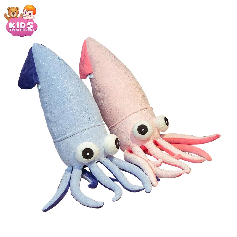 Cute Squid Plush Toy  Kids Design The World