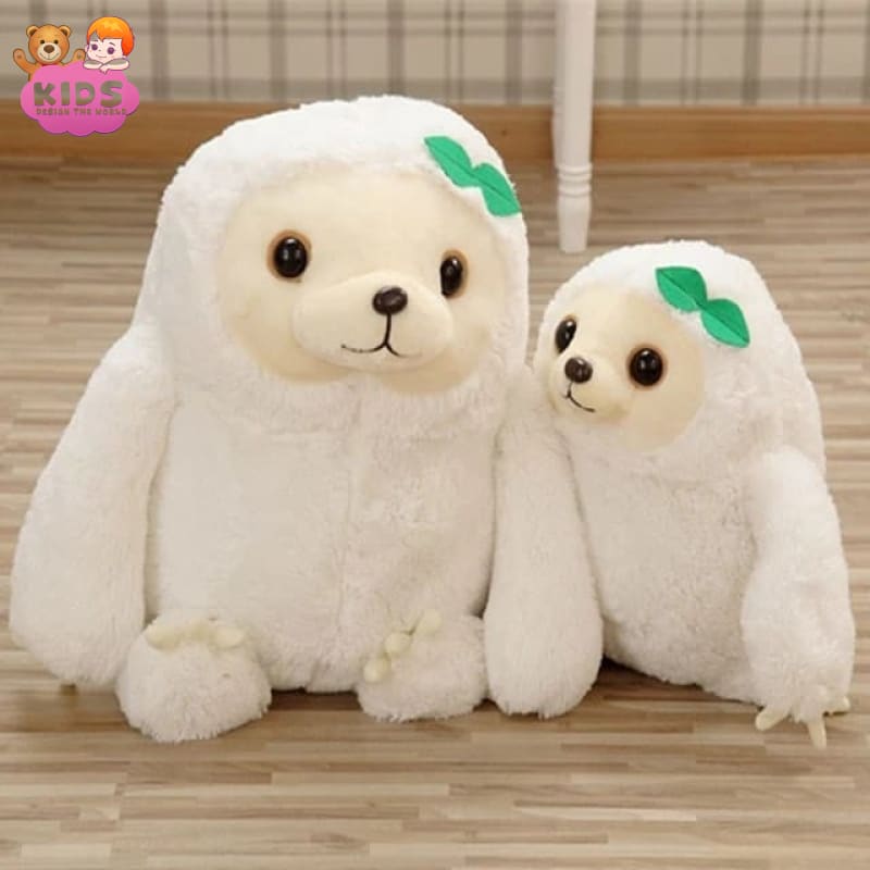 white-sloth-plush