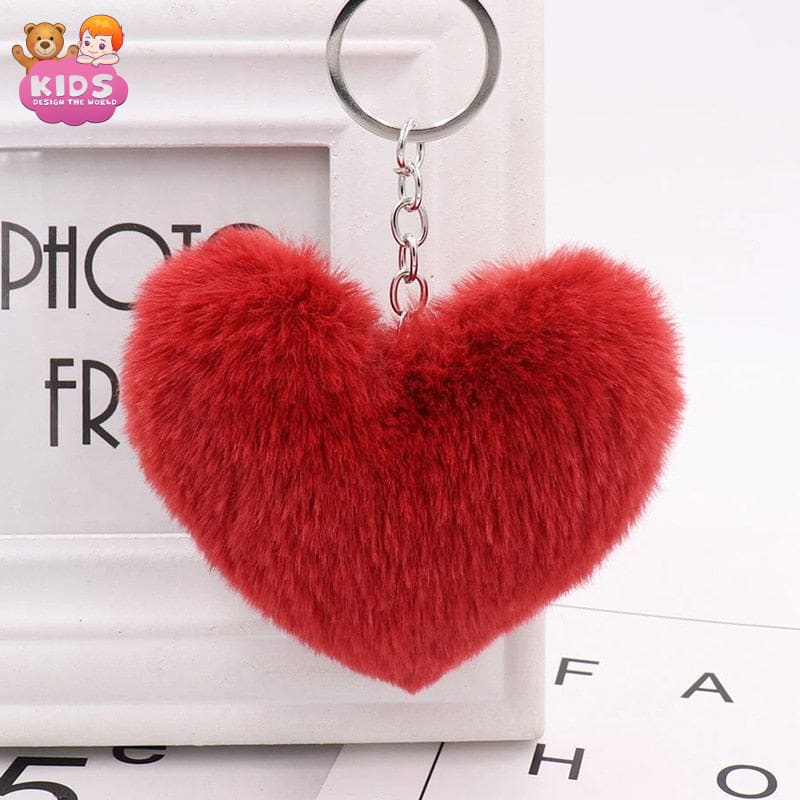 Love Plush keychain - Red - Plush keychain