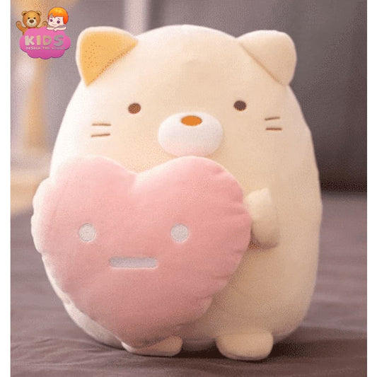 Plush Heart Cat - Animal plush