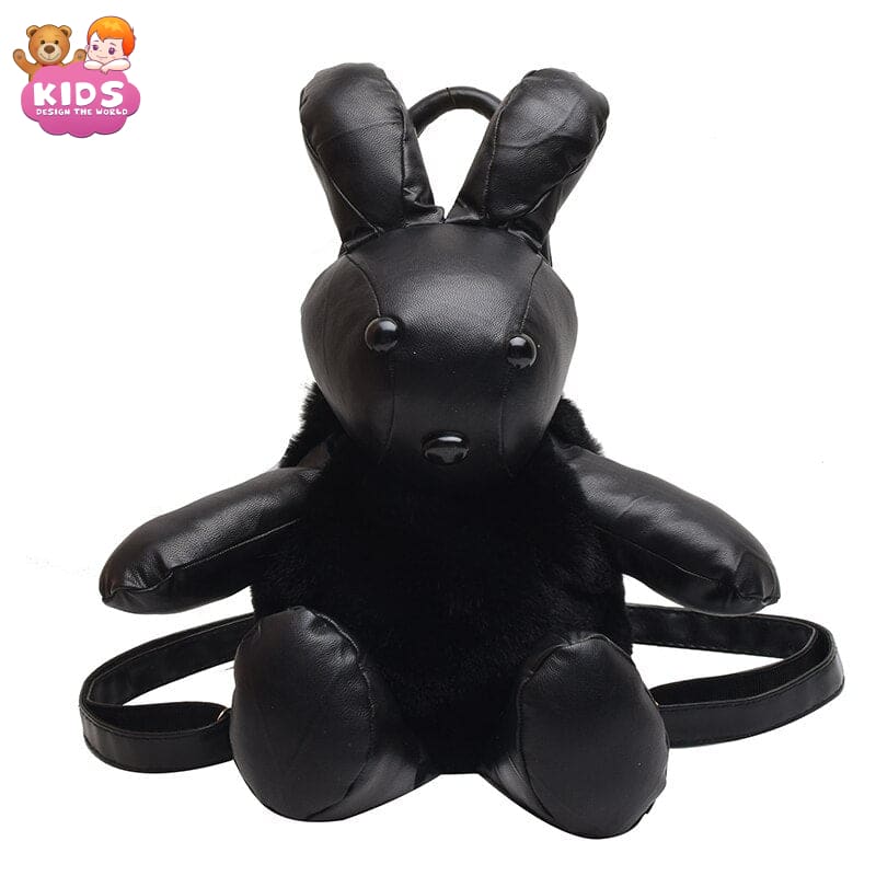 rabbit-backpack-plush-black