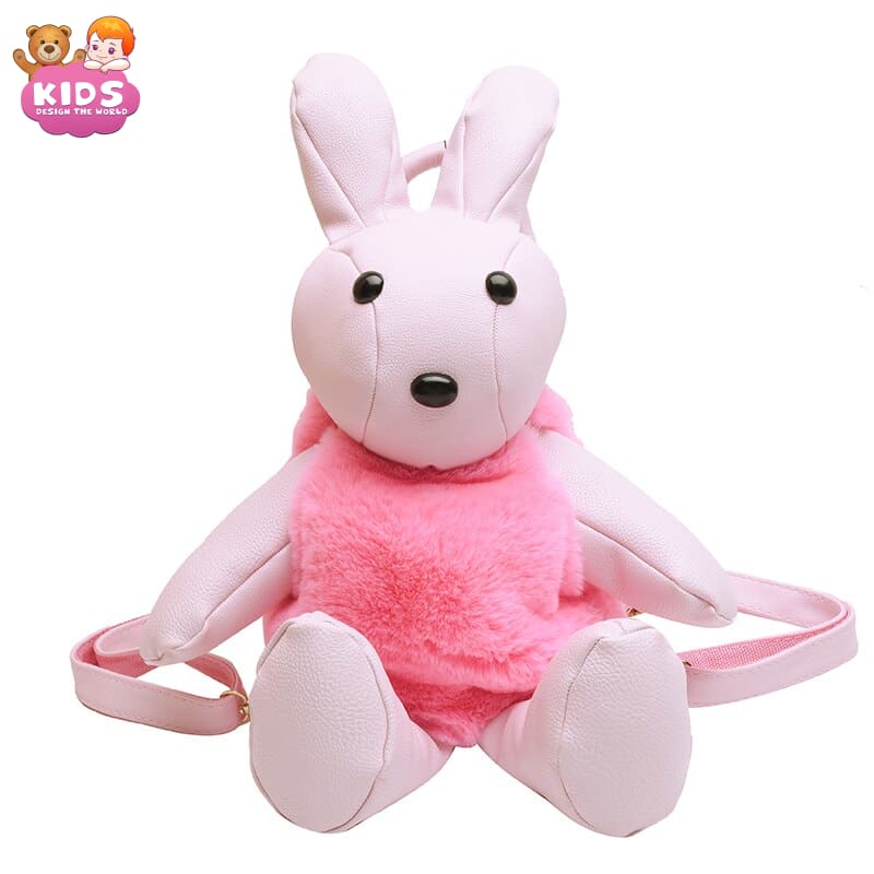 rabbit-backpack-plush-pink