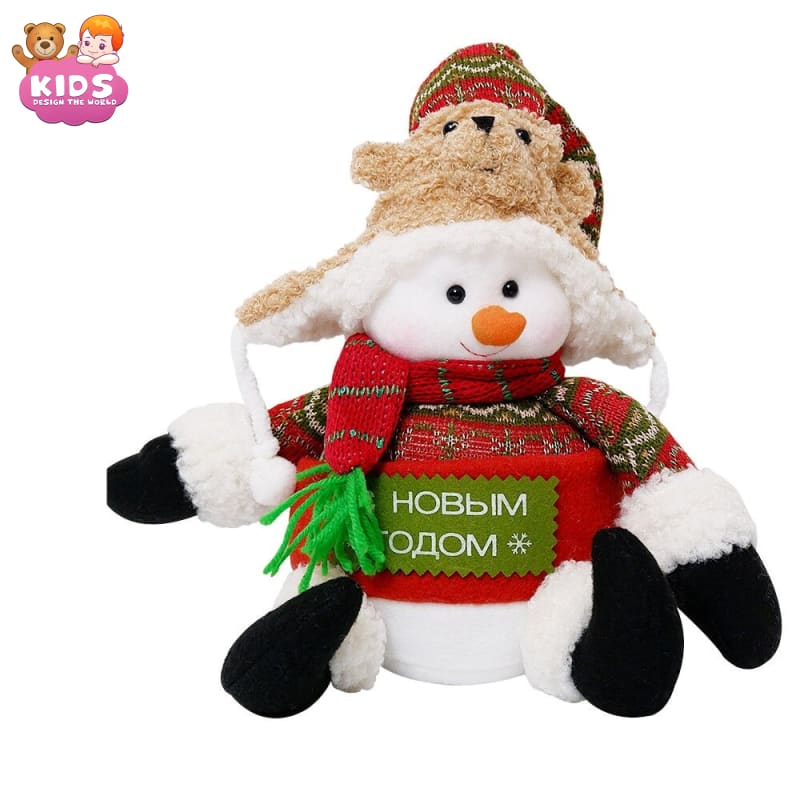 snowman-plush-red