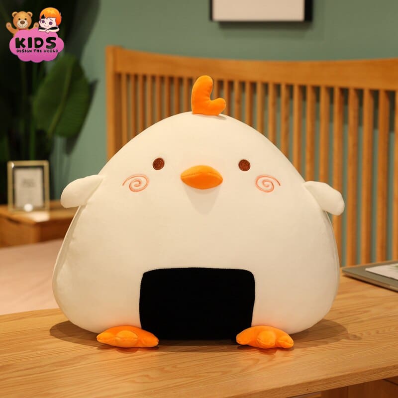 Sushi Chicken Plush Toy - 35 cm / White - Animal plush