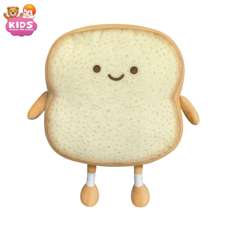Toast Bread Pillow Plush Toy - Yellow - Fantasy plush