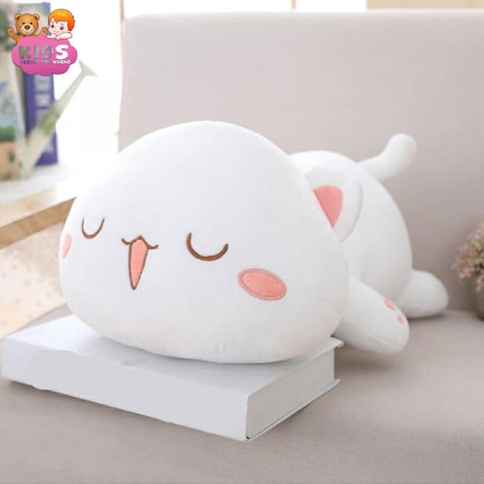white-kawaii-sleeping-cat-plush