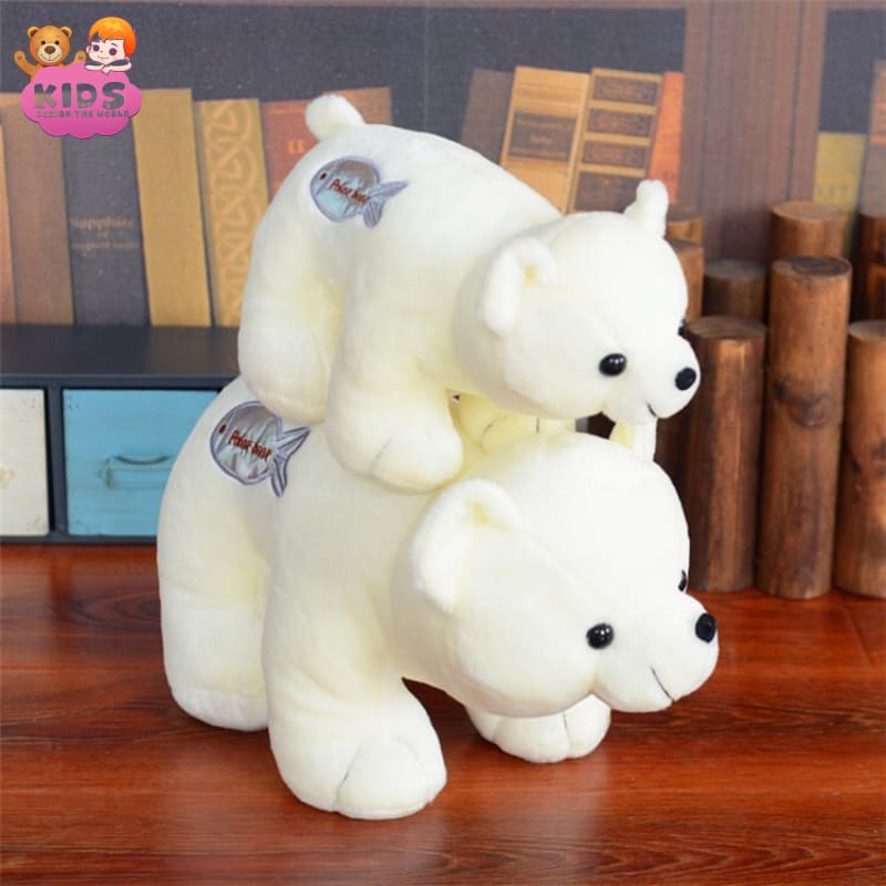 White Polar Bear Plush Toy - Animal plush