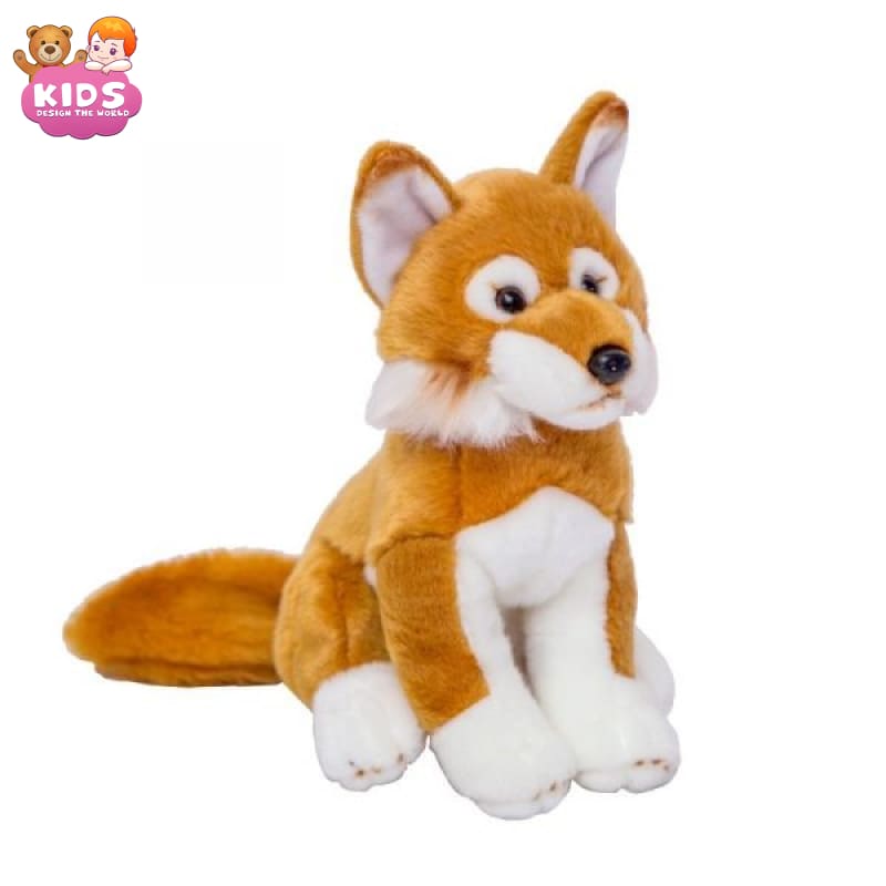 Adorable Orange Fox Plush - Animal plush