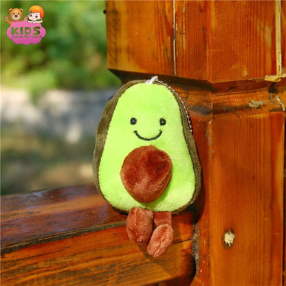 avocado-keychain-plush-toy
