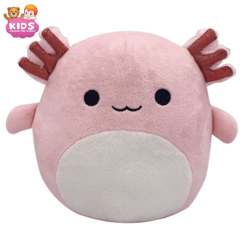 Axolotl Plush For Kids - Pink - Animal plush