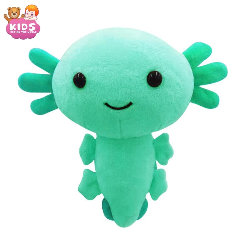 Axolotl Plush Toy - Green - Animal plush