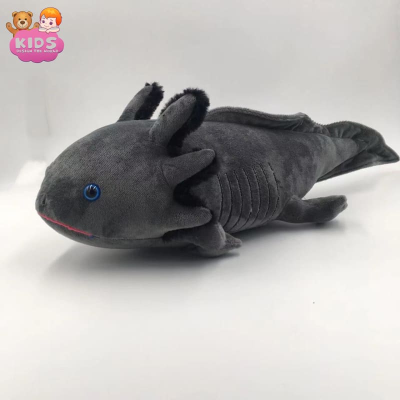 Axolotl Plush Toy Pillow - Black - Animal plush