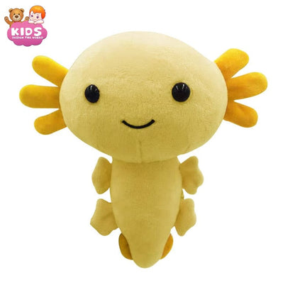 Axolotl Plush Toy - Yellow - Animal plush