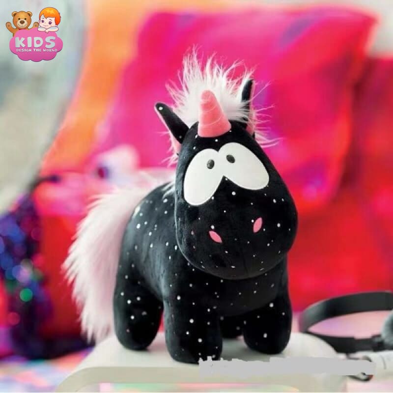 black-unicorn-plush