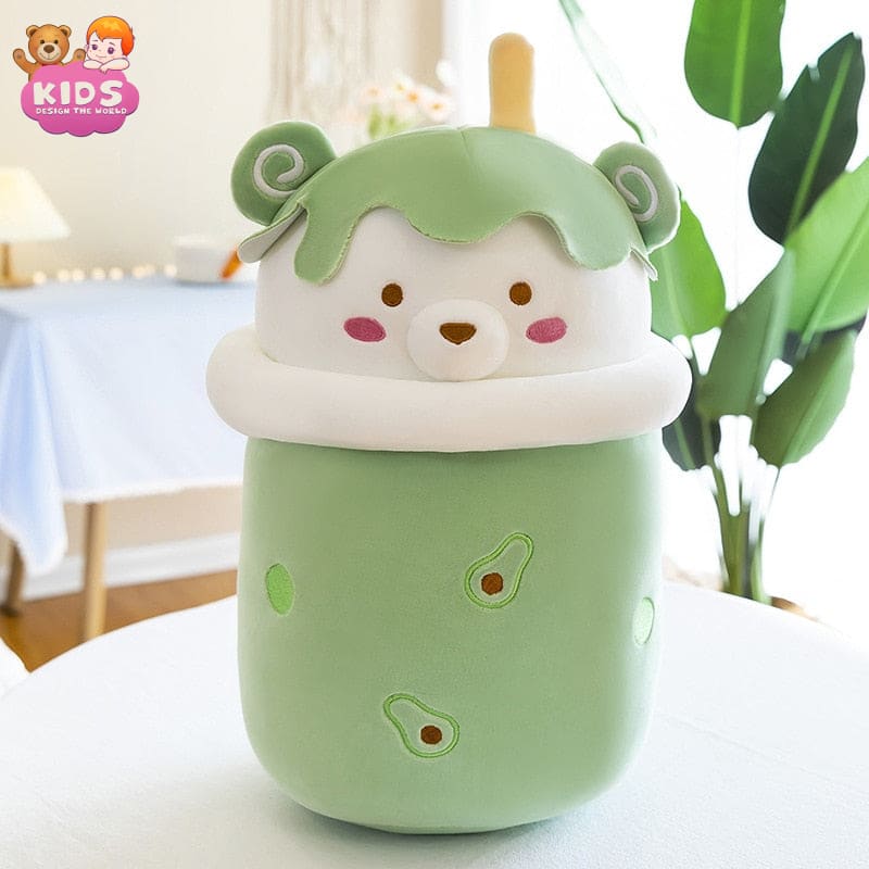 Boba Tea Plush Kids Toys - 25 cm / Green - Fantasy plush