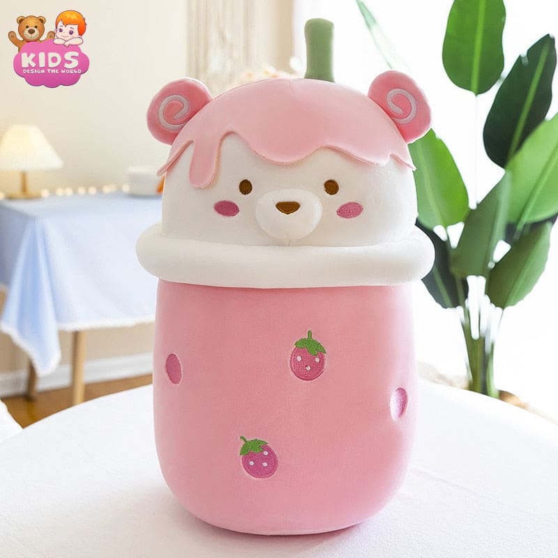 Boba Tea Plush Kids Toys - 25 cm / Pink - Fantasy plush