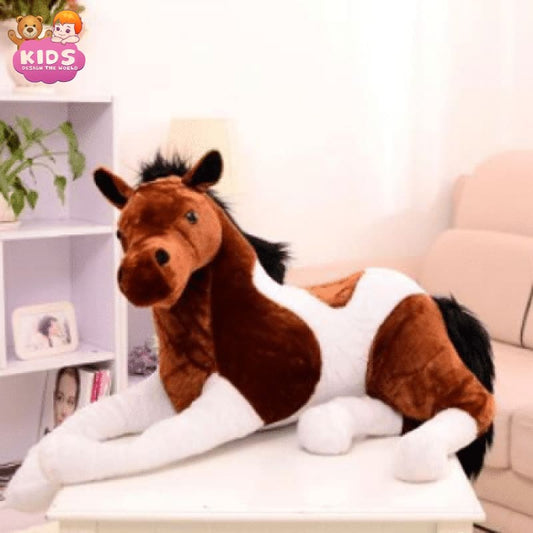brown-white-horse-plush