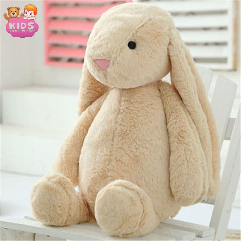Children Plush Bunny Fluffy Toy (SALE) - Brown - Animal 