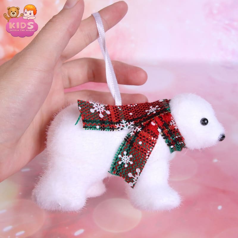 Christmas Polar Bear Plush - Fantasy plush