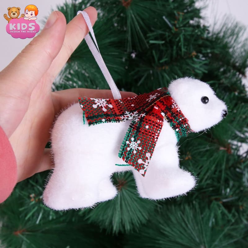 Christmas Polar Bear Plush - Fantasy plush