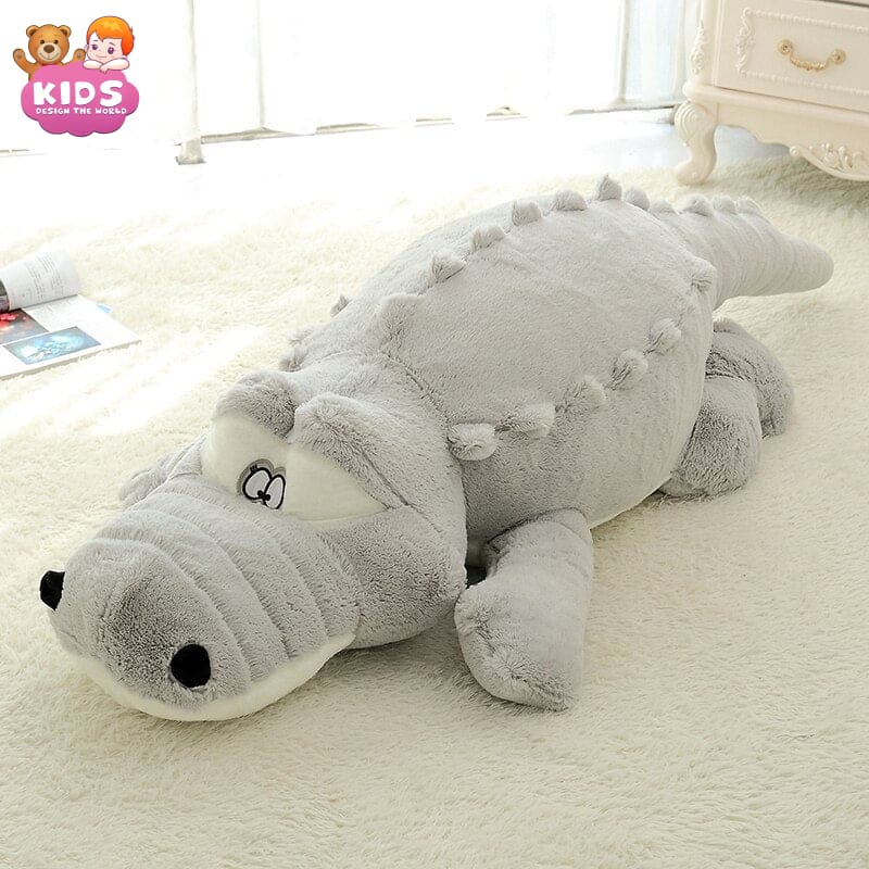 Crocodile Plush Toys - 90 cm / Gray - Animal plush