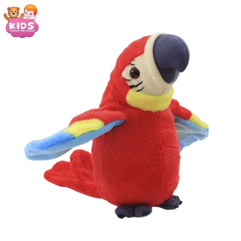 Cute Bird Plush Toy - Red - Animal plush