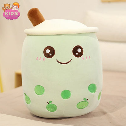 Cute Boba Milk Tea Plush - 15 cm / Green - Fantasy plush