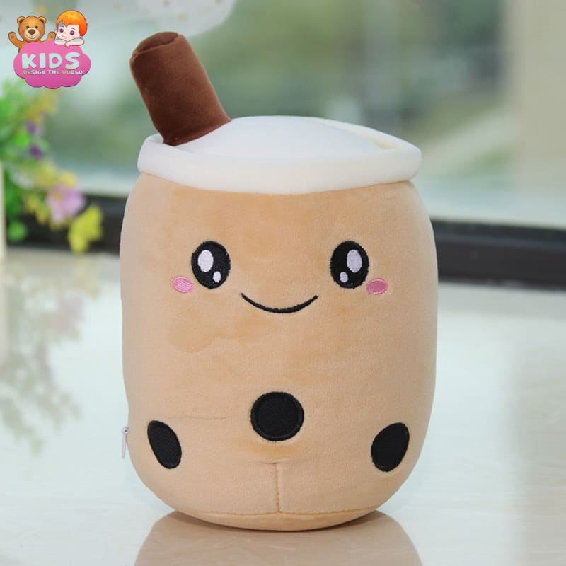 Cute Boba tea plush - Brown - Fantasy plush