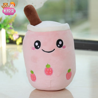 Cute Boba tea plush - Pink - Fantasy plush