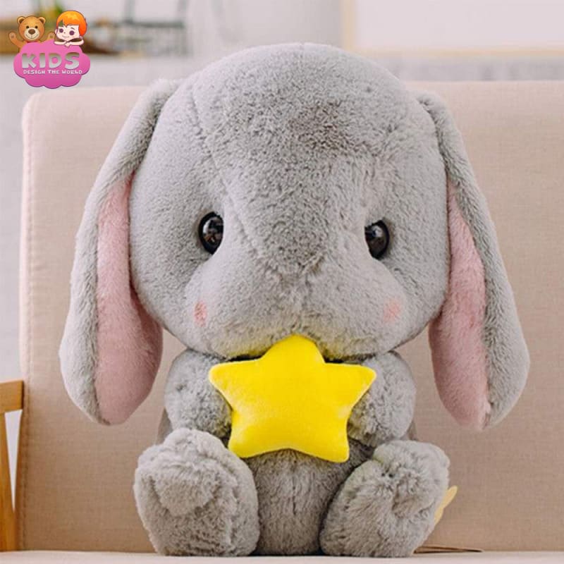 Cute Bunny Plush Toys (SALE) - 22 cm / Gray - Animal plush