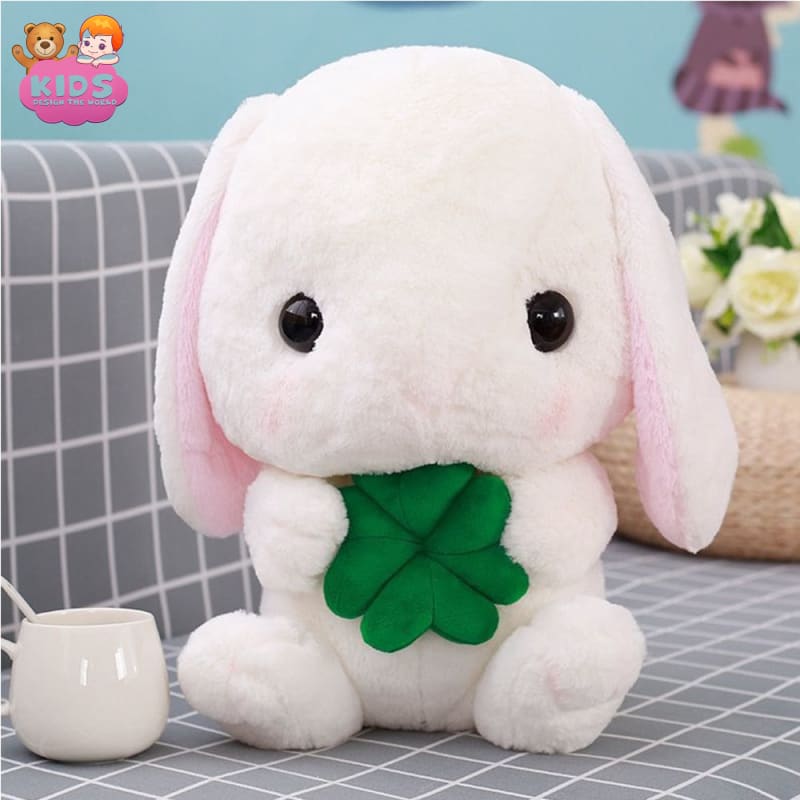 Cute Bunny Plush Toys (SALE) - 22 cm / White - Animal plush