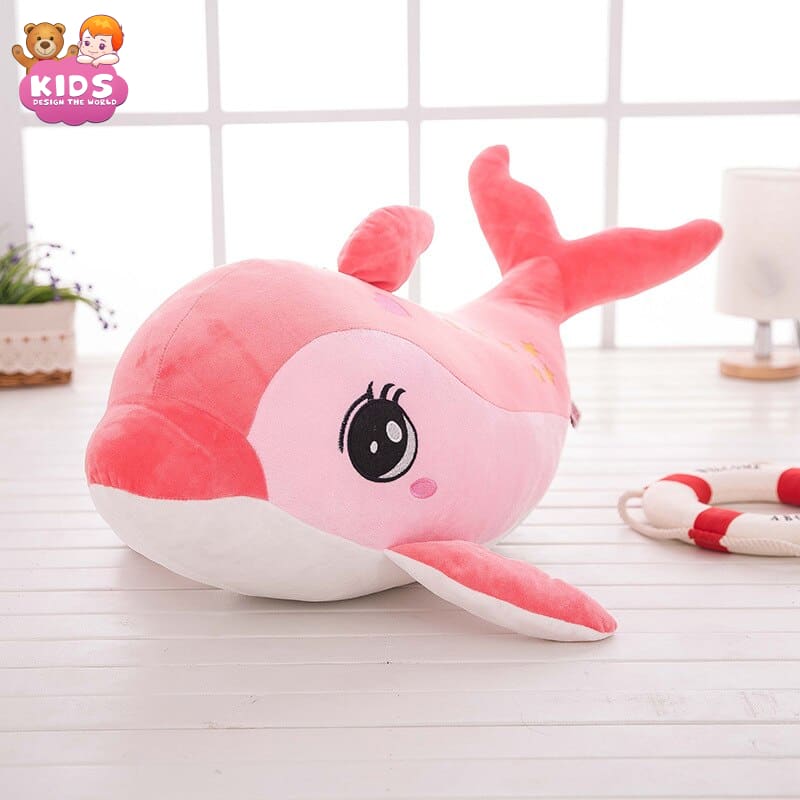 Cute Dolphin Plush Toy - Pink - Animal plush