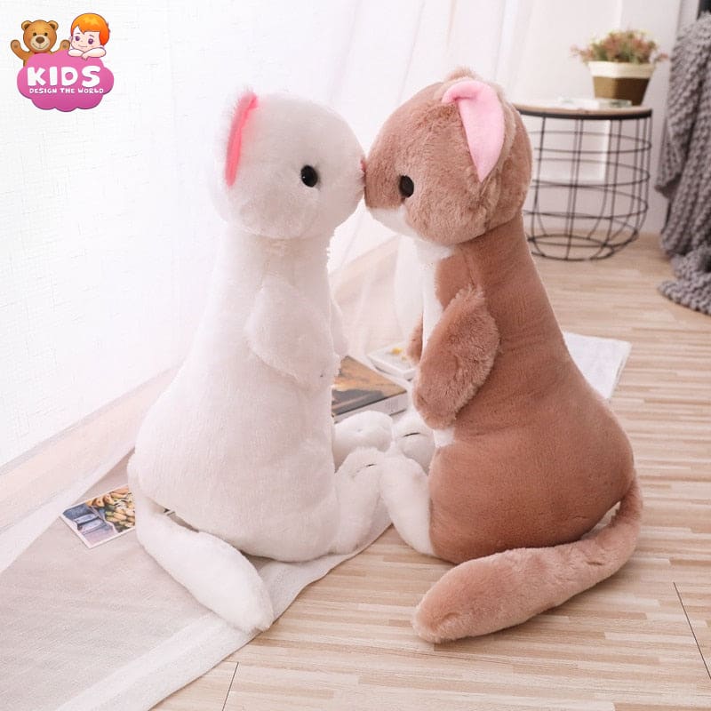 Cute Ferret Plush Toy - Animal plush
