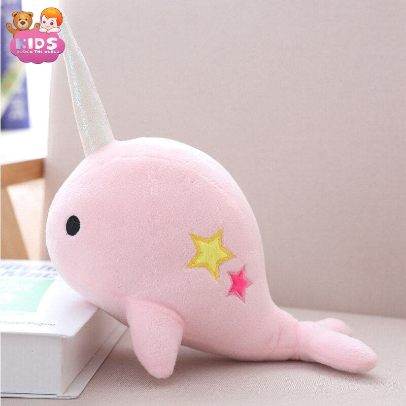 Cute Narwhal Plush Toys - 25 cm / Pink - Animal plush