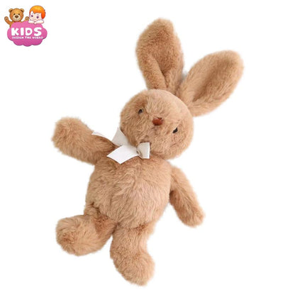 Cute Plush Bunny Sleeping (SALE) - Brown - Animal plush