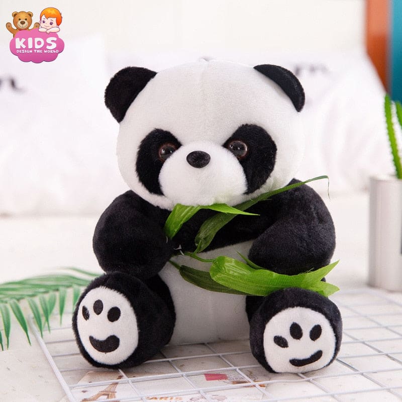 cute-plush-panda-sit