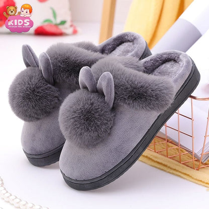 rabbit-plush-slippers-grey