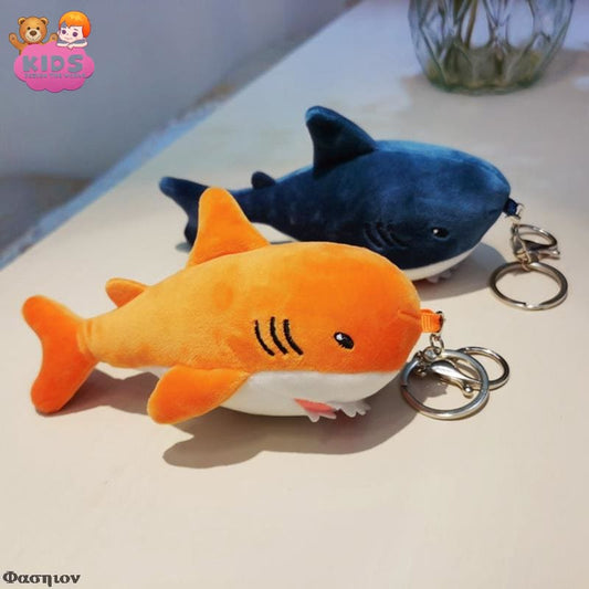 Cute Shark Plush Keychain - Plush keychain