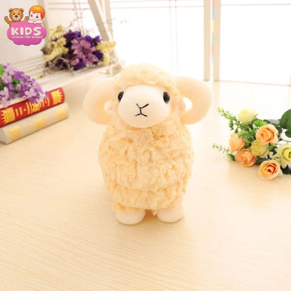 Cute Sheep Plush Toy - 25 cm / Yellow - Animal plush