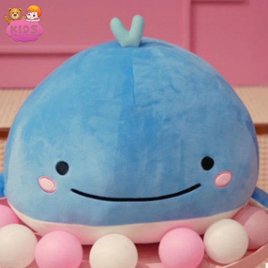Cute Whale Plush Toy - Blue - Animal plush