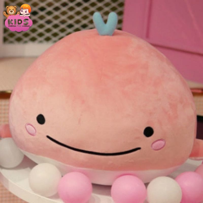 Cute Whale Plush Toy - Pink - Animal plush