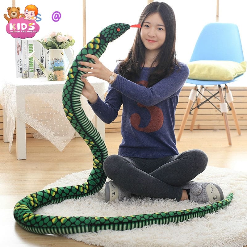 Giant Cobra Snake Plush Toy - Animal plush