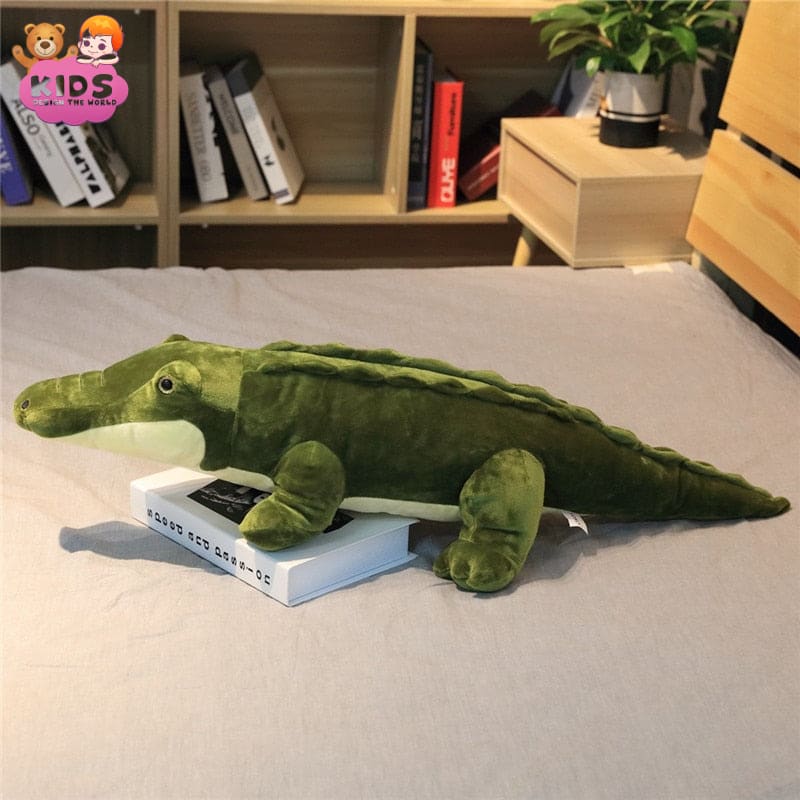 Green Alligator Plush Toy - Animal plush