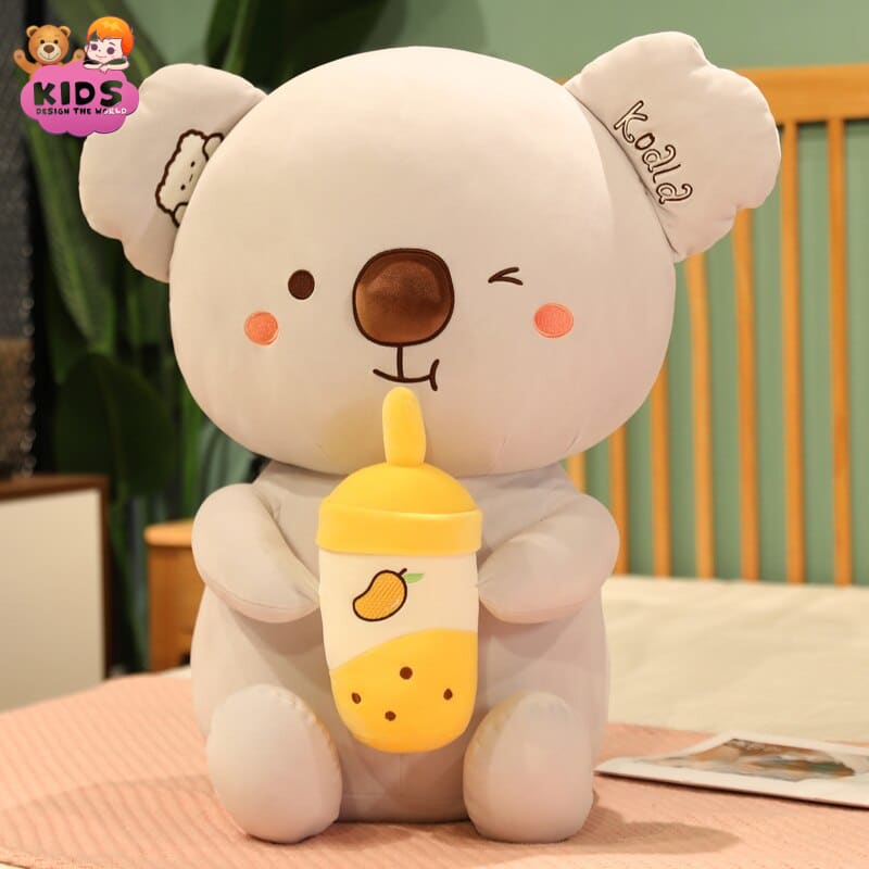 Koala Plush Pillow Toy (SALE) - 20 cm / Yellow - Animal 