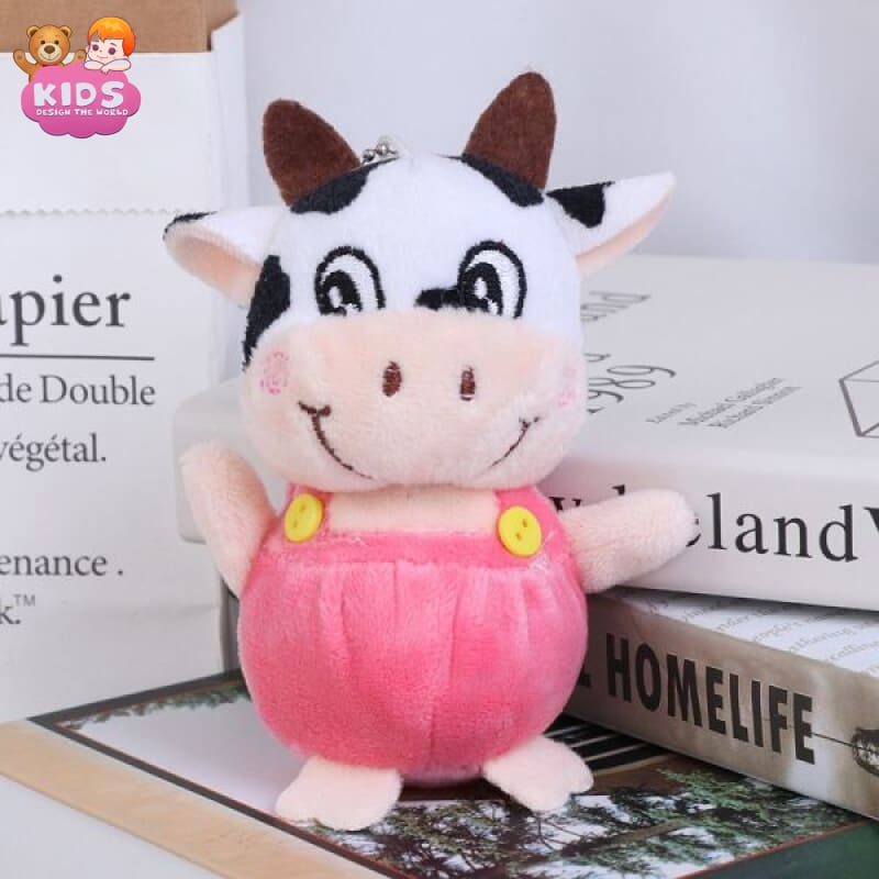 little-cow-plush-with-key-ring-pink